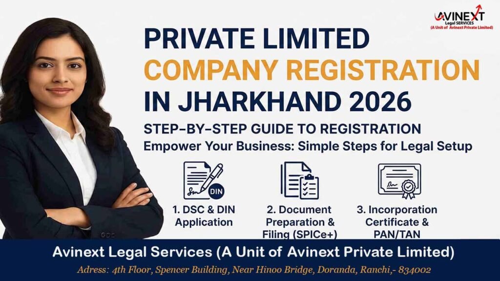 Private Limited Company Registration in Jharkhand 2026