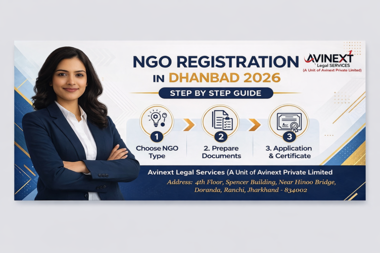 NGO Registration in Dhanbad