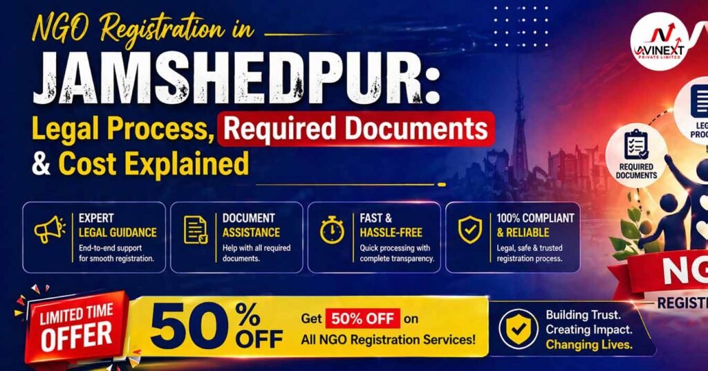 ngo registration in Jamshedpur